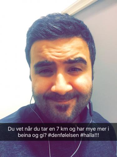 Må skryte litt til...